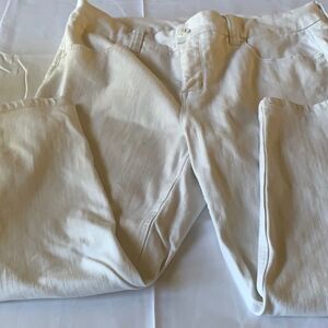 Melissa McCartney White Pencil Jeans